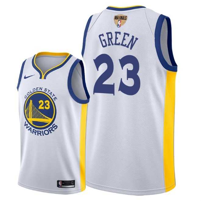 Warriors #23 Draymond Green White 2018 NBA Finals Nike Swingman Jersey,We sell and wholesale Warriors #23 Draymond Green White 2018 NBA Finals Nike Swingman Jersey on line form chian!